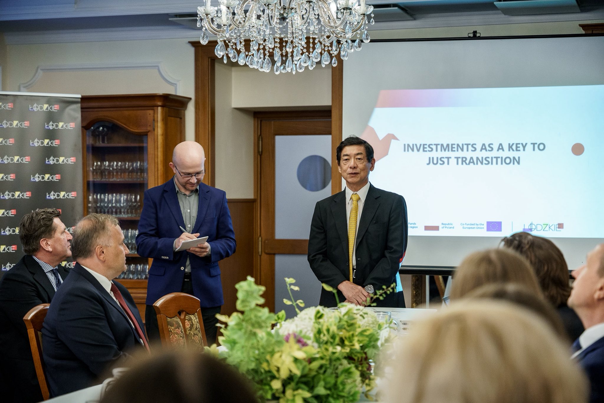 Przyszłość obszaru transformacji – spotkanie z Ambasadorem Japonii